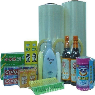 Clear Plastic Roll POF Shrink Packing Film Centerfold Polyolefin Shrink Film Untuk Kebutuhan Sehari-hari
