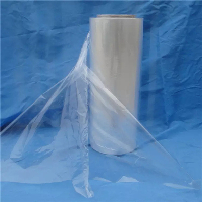 Warna Transparan 25 mikron POF Shrink Film Material Shrinkable foil untuk Produk Rumah Tangga