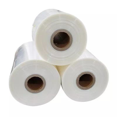 Tear Resistance Polyolefin Heat Shrink Film Roll POF Shrink Wrap Film Untuk Tape