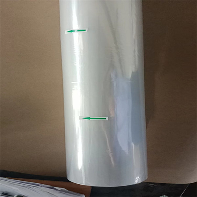 Bahan Polyolefin 5 - Layer Co - Extruded Packaging Foil Heat Shrink Film POF Untuk Membentang Kanvas