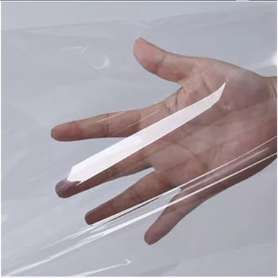 Rasio Penyusutan Tinggi POF Heat Shrink Wrap Polyolefin Shrink Film Roll Untuk Rumah Tangga